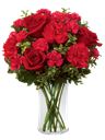 Bouquet rosso intenso
