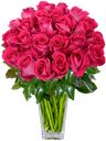 Mazzo di rose rosa-fucsia